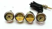 Smiths Replica 52 mm 2 1/16" Gauges Kit Temp Oil Fuel Amp Gauge Cream