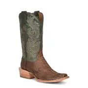 Circle G by Corral Ladies Embroidered Honey Brown Boots L5795