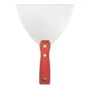 Putty Scraper 6" Stainless Steel Putty Knife Wooden Handle for Drywall
