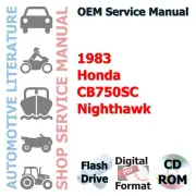 1983 Honda CB750SC Nighthawk Complete Service Manual