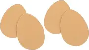 OFFSCH Flat High Heels Wear-resistant Foot Pads 4pcs Anti-slip Stickers for Pain Relief