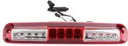 Third Rear Light Brake Light For GMC Sierra 1999-2007 Replacement Parts Car Rear Center 3D Red Bar Third 3rd Tail Brake Light Stop Cargo Lamp