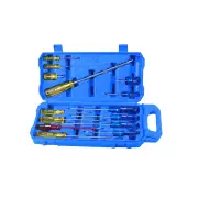 14 Pcs of Kincrome Screwdriver Set Acetate Handles - Phillips & Blade Drive Type