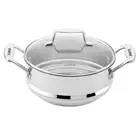NEW Scanpan Impact Steamer Insert w/Lid 16/18/20cm