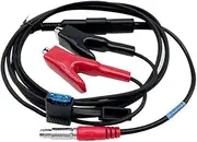 New External Power Cable A00302+A00400 with Alligator Clips