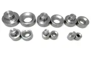 Dimple Dies Set 6 PC HD Tool Steel 1/2" 3/4" 1" 1 1/4" 1 1/2" 1 3/4" Best Sizes