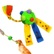 Snuffle Ball with Interactive Rope Interactive Puzzle Toys Dog Chew Toys