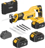 Brushless Cordless Reciprocating Saw,3 Level Speed Setting,Cordless Power Recipr