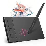 VK430 Drawing Tablet 4x3 inch OSU Tablet, Portable Computer Graphics Tablets ...