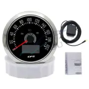 Motorcycle 3in1 GPS Speedometer 85mm w/ COG TRIP Total Mileage & 7 Color Backlit