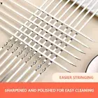 20pcs Barbecue Skewer Portable Grilling Skewers Reusable BBQ Grill Accessories