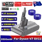 9500mAh Battery For Dyson V7 SV11 Motorhead V7 Animal 230767-03 + 2x Post Filter