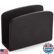 BINO Napkin Holder - Black Marble Napkin Dispenser for Dinner Table - Modern