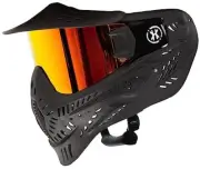 HK Army HSTL Paintball Goggle with Thermal Lens (Black/Fire Lens)