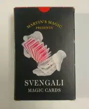 Marvin's Magic Presents Svengali Magic Cards, 22 Card Trick, NEW SEALED, Marvins
