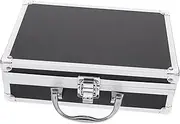 TOGEVAL Multi Functional Handheld Aluminium Tool Case Durable Storage Box for Men 24x17x8cm Briefcase for Gadgets and Instruments Versatile Organiser for Home and Travel