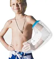 SUPERNIGHT Waterproof Cast Cover, Child Full Arm for Bathe Shower, Watertight Plaster Cast Bandage Protector for Arm, Wrist, Elbow and Hand Wounds(Large)