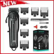 Electric Hair Trimmer Clippers Cordless Portable Rechargeable Mens Beard Shaver