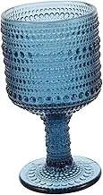 ELAYARD Home Decor Whiskey Cup Beverage Crystal Cups Beverage Decorative Cups Stemmed Beverage Cups Stem Drinking Cup Beads Beverage Cups Beer Cup Appetizer Cup Glass Blue