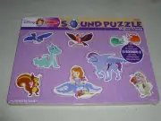 NEW DISNEY SOFIA THE FIRST MAGICAL FRIENDS WOODEN SOUND PUZZLE MELISSA & DOUG