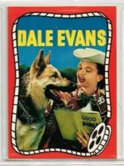 Riders of the Silver Screen 6 CARD SET OF DALE EVANS COWGIRL NMT-MT