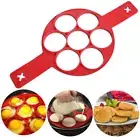 Nonstick Pancake Molds Ring Silicone Fried Egg Mould Reusable Pancake Maker Egg