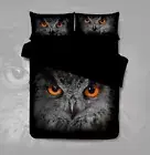 Quilt Duvet Doona Cover Set Single Double Queen King Bed Size Owl
