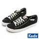 【Keds】KICKSTART 個性動物紋拼接帆布鞋-黑 (9221W123422)