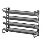 Storage Rack Neat Kitchen Solution Durable Spice Shelf Organizer with Capacity