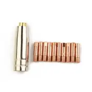 Power Nozzles Accessories M6 Inert For MB-15AK Welding Brass Copper Silver Hot