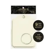 Graphic 45 Tag Albums Regular Ivory or Square Kraft