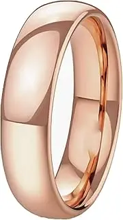 [Algasan] Love Rings with Screw Design for Women Band Rings Gold 18k Titanium Steel Wedding Ring Jewelry Anniversary Birthday Gifts for Women Men Girls Boys