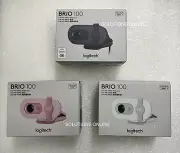 Logitech Brio 100 Full HD 1080p Webcam Graphite / Pink / White