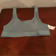 Old Navy Green Lightweight Sports Bra Tank NWT