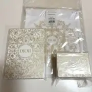 Dior Holiday Christmas 2023 Notebook & Drawstring bag & Jewelry Box Novelty New