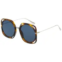 在飛比找momo購物網優惠-【Dior 迪奧】大方型 太陽眼鏡(琥珀色)