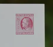 1952 2 Cents Benjamin Franklin US Post Card Vintage Orginal USPS