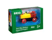 BRIO 33594 World Two-Way Battery-Operated Engine - Interactive Train Toy for ...