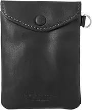 SLIP-ON (スリップオン) Slip-On NSL-3402 Key Coin Pass Case, Noir, Leather, Black