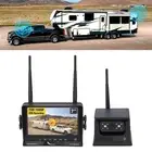 Backup Camera Magnetic Solar Wireless Infrared Night Vis-ion Reverse Cam 960 Kit