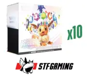 Pokemon SV PRISMATIC EVOLUTIONS Elite Trainer Box Sealed Case of 10 boxes