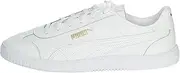 [PUMA] Unisex Club 5v5 Sneaker, White/White/Gold, US 11.5