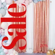 BACKDROPS - Sequin Backdrops - Sequin Photo Booth Backdrop, Party Backdrops,