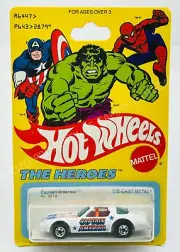 Hot Wheels Blackwall Heroes CAPTAIN AMERICA ORANGE INT! #2879 NEW BLISTERPACK !
