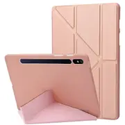 For Samsung Galaxy Tab S9 Case Auto Wake/Sleep Silicone+Pu Tablet Cover