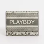 PLAYBOY - 短夾 MISS BUNNY系列 - 灰色