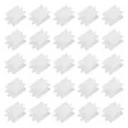 60Pcs Plastic Gears 8 Teeth Plastic Shaft Gears 082AA for RC DIY Robot,White