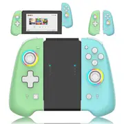 Vibrant Joycon Set With Colourful Light Switch