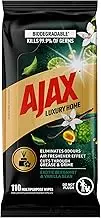 Ajax Luxury Home Multipurpose Cleaning Wipes Exotic Bergamot & Vanilla Bean 110 Pack