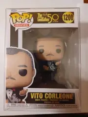 Movies Vito Corleone The Godfather 50 Years Funko Pop #1200 in Plastic Sleeve